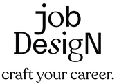 Het logo van Job Design, erkend loopbaancentrum